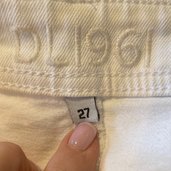 DL1961 White Jean Emma Legging Jeans - Picture 1 of 7